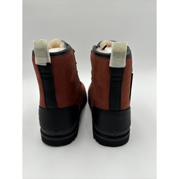 UGG HARKLEY WATERPROOF RED OXIDE LEATHER MEN\'S HIKING BOOTS SIZE US 5/ UK 4 main image 4